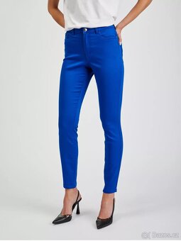 Dám. modré skinny fit kalhoty Orsay, vel. 38, sleva 599 Kč. - 5