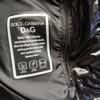 Pánská zimní bunda Dolce & Gabbana černá XL-XXL - 5
