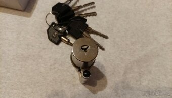 Nová vložka FAB pro kování OS1 - NZS 3A s kartou, 6 klíčů - 5