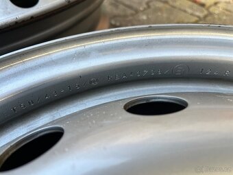 Plechové disky R16, 5x118, Et 50, 6Jx16 (zánovní stav) - 5