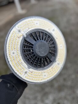 Industriální stropní průmyslová smaltovaná lampa - 5