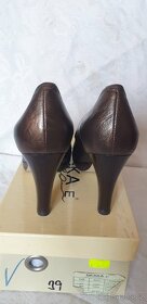 Kožené lodičky Deska, velikost 39 - 5