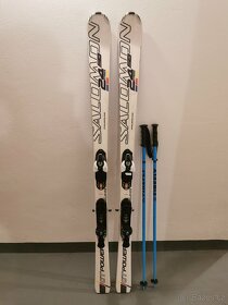 Salomon GT 24 lyže, hůlky,boty Atomic,pouzdro - 5