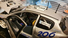 Peugeot 206 wrc 1:18 rally F. Delecour - 5