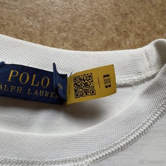 Ralph Lauren Polo bílá mikina - 5