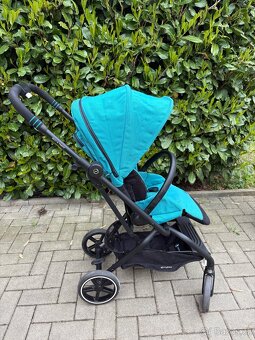 Kočárek CYBEX Eezy S Twist+2 Black 2021, river blue - 5