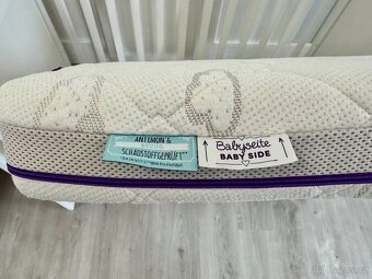 Dětská postýlka vč. matrace Traümeland a přebalovací pult - 5