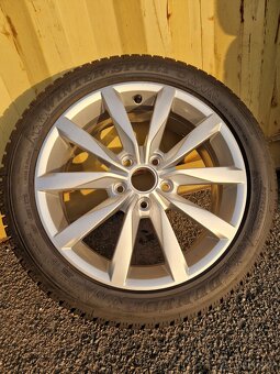 5x112 r17 kola golf 7 disky alu volkswagen 205 50 rafky vw - 5