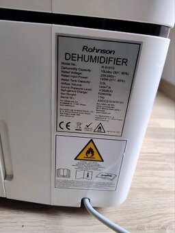 Odvlhčovač vzduchu Rohnson - 5