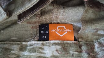 Nové maskačove kalhoty zn.Pentagon vel 38 - 5