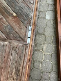 Dvoukřídlá vrata do garáže, stodoly - 5