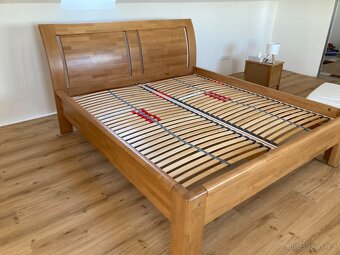 Manželská postel - domestav masiv - 5