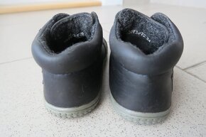 Filii 24 barefoot kotníčkové boty, kožené, zateplené - 5