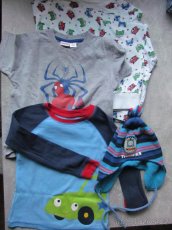Mikina - bunda - boty - kalhoty - kraťasy 1,5 až 3 roky - 5