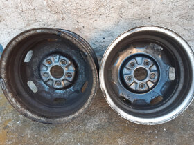 PRODÁM 2ks PLECHOVÝ DISK MAZDA 14x5 1/2 JJ - 5