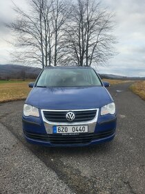VW Touran - 7 míst, nová STK, tažné, kamera, navigace - 5
