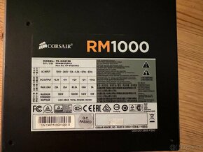 Corsair RM1000 C-Link Funkční Záruka bez kabelů - 5