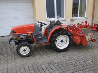 Malotraktor YANMAR F7D s rotavátorem - 5