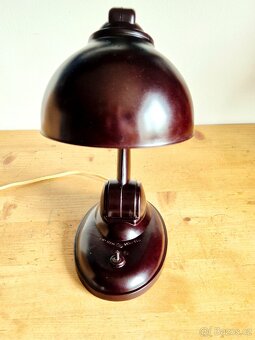 Bakelitová stolní lampa, typ 11126 - 5