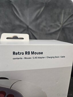 8BitDo Retro Mouse – NOVÁ, jen rozbalená - 5