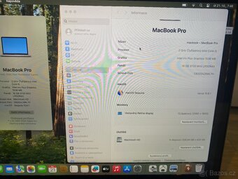 Macbook PRO 13, 2020, I5, 16GB, 500GB, bootcamp, touchbar - 5