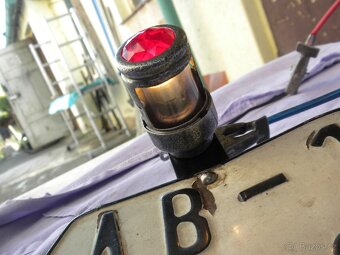 JAWA předválečná všechny modely zadní světlo plechové - 5