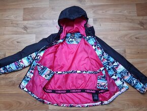 zimní lyžařská bunda Head 9-10-11 let top stav - 5