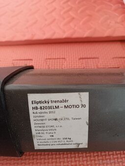 Eliptický trenažér HOUSEFIT MOTIO 70 - 5