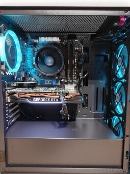 ☑️Herní PC RYZEN 5 3600,RTX 2060,16 GB RAM,1 TB SSD,WIFI - 5
