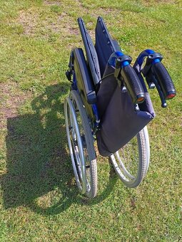 Invalidní vozík do 130kg jak nový - 5