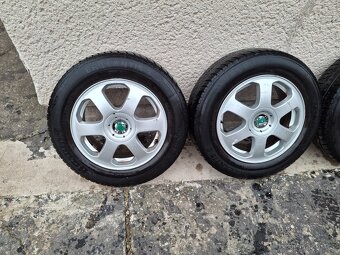 ALU ORIG. ŠKODA 15" 5x100 57,1 Střed - 5