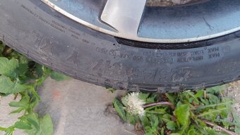 Lehká litá kola Škoda 17" s letními pneu 225/45 R17 - 5