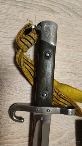 Luxusní vycházkový bajonet Mannlicher M95,Isonzo Armee - 5