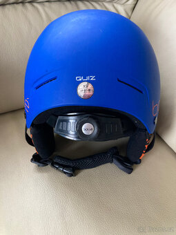 Dětská lyžařská helma XS 49-52cm Bollé Quiz Visor Blue Matte - 5