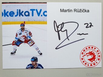 Autogramy hráčů HC Oceláři Třinec - 5