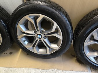 Alu kola BMW X3 5x120 r18 Originál, zimní pneu+TPMS - 5