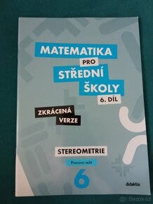 Učebnice matematiky a anglického jazyka - 5