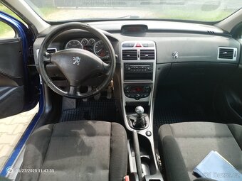 Peugeot 307 SW 1.6 HDI, 80 kW – klimatizace, panorama - 5