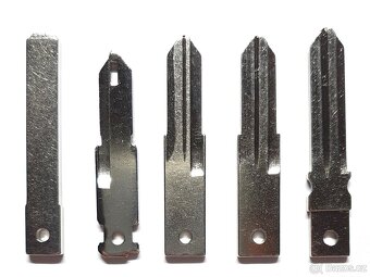 Klíč Dacia Renault ID46 / 4A / 433MHz. Kompletní klíč 2 / 3 - 5