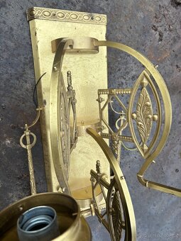 Starožitné nástěnné svítidlo - 5