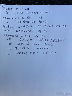 Plexi štíty Honda,Yamaha,Suzuki,Kawasaki, - 5