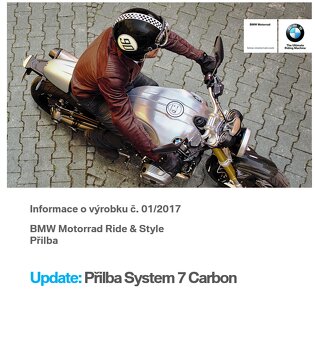 Přilba BMW 7 karbon Spektrum (vel. 58/59 ECE) - 5