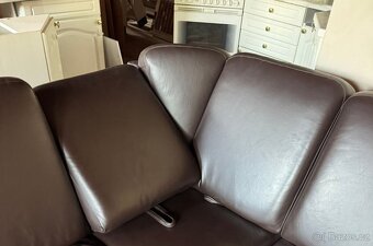 Moderní kožená sedačka do Účka, 4976 - 5