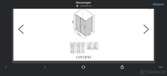 Prodám sprchový kout Cerano - 5