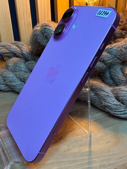 Růžový Apple iPhone 16, 128 GB, 100% bat., záruka do 1/2026 - 5