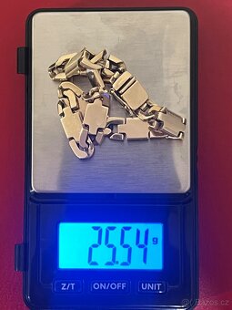 Zlato / zlatý panský náramek 585/1000 - 5