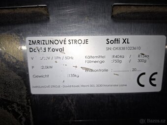 Zmrzlinovy stroj točená zmrzlina - 5