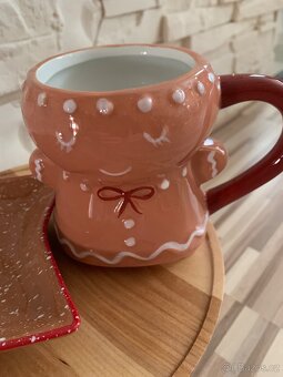 Set 2 Vánoční hrnek + talířek - 5