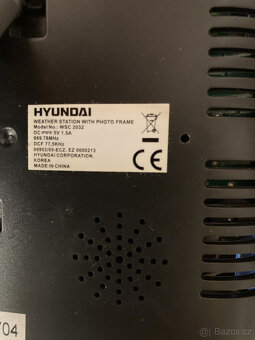 Meteostanice a Digitální fotorámeček Hyundai WSC2032 - 5