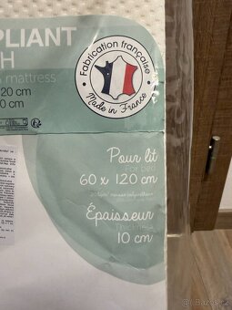 Skládací cestovní matrace Candide Tencel - vel. 60x120cm - 5